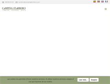 Tablet Screenshot of campingiturbero.com